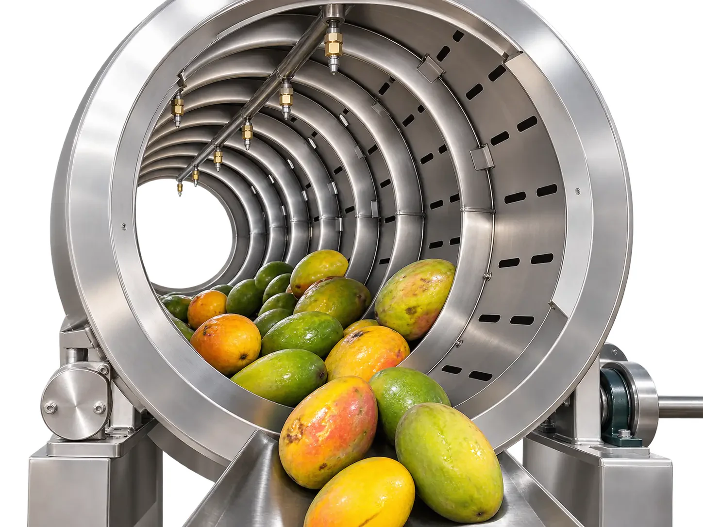 Fruit Conveyor with Water Sprinkler — Standard